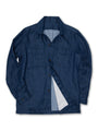 Navy Linen Fleming Overshirt